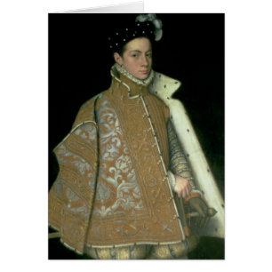 Cartão Alessandro Farnese, governador mais atrasado de