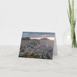Cartão Alesund Noruega