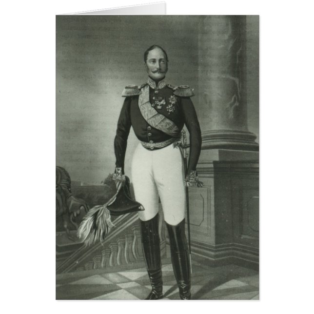 Cartão Alexander II de Rússia (Frente)