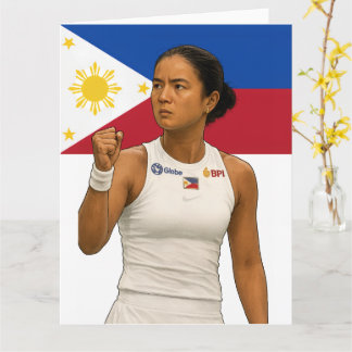 Cartão Alexandra Eala - Campeão de Guadalajara 2025