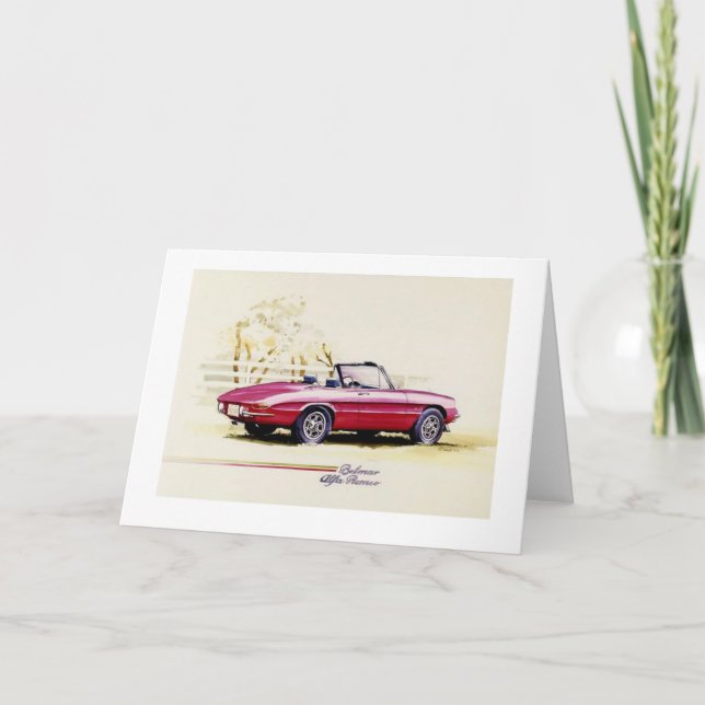 Cartão Alfa Romeo (Frente)