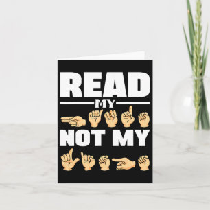 Cartão Alfabeto Asl Língua de Sinais Americana Professor 