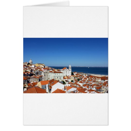 Cartão Alfama, Lisboa, Portugal