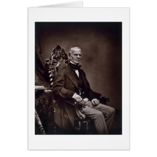 Cartão Alfred Auguste Cuvillier-Fleury (1802-87), 'de G