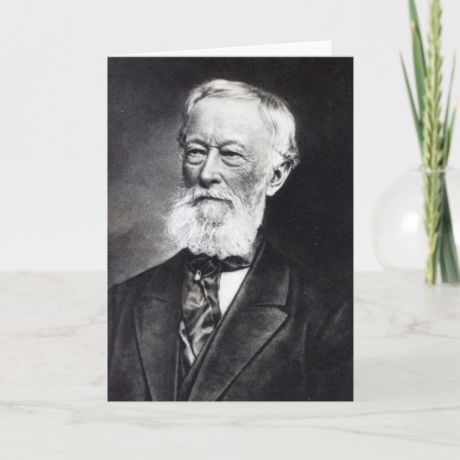 Cartão Alfred Krupp (Frente)