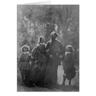 Cartão Alfred, senhor Tennyson