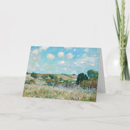 Cartão Alfred Sisley - O Prado