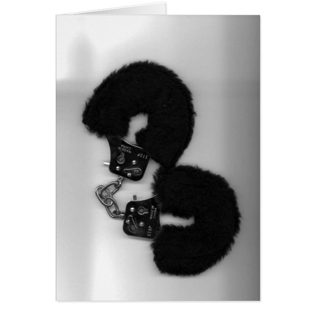 Cartão algemas (Frente)