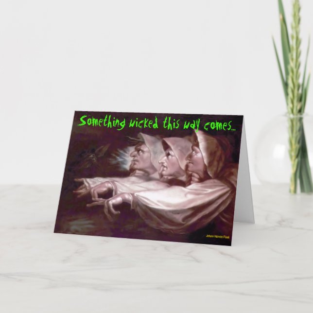 Cartão Algo Mau (Frente)