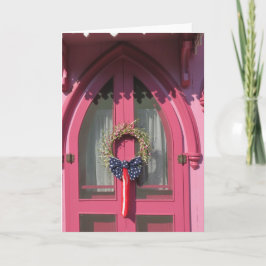 Cartão Algodão com pães-de-pata cor-de-rosa - Vinha de Ma