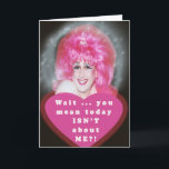 Cartão Algodão de Miz - aniversário da surpresa<br><div class="desc">Diga o feliz aniversario com humor e uma luz do sol pequena do algodão de Miz…</div>