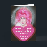 Cartão Algodão de Miz - aniversário da surpresa<br><div class="desc">Diga o feliz aniversario com humor e uma luz do sol pequena do algodão de Miz…</div>