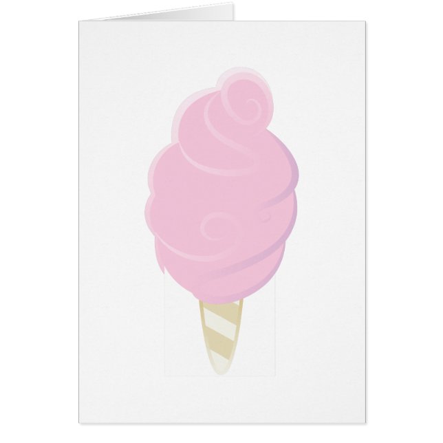 Cartão Algodão doce (Frente)