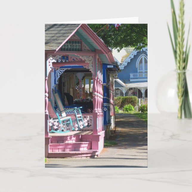 Cartão Algodão em Fila - Vinha de Martha (Frente)