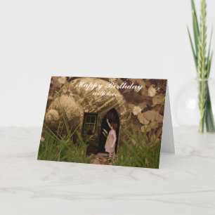 Cartão Alguém em casa?