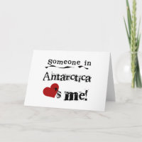 Alguém na Antártica ama-me