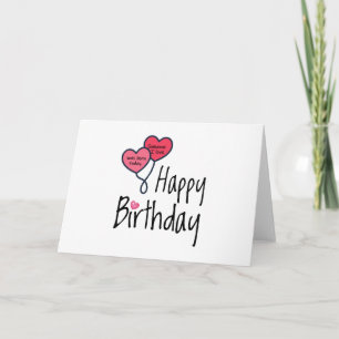 Cartão Alguém que amo nasceu hoje - Feliz Aniversário