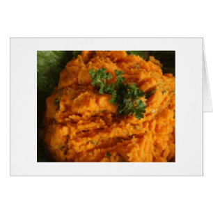 Cartão Alho Mash Yams