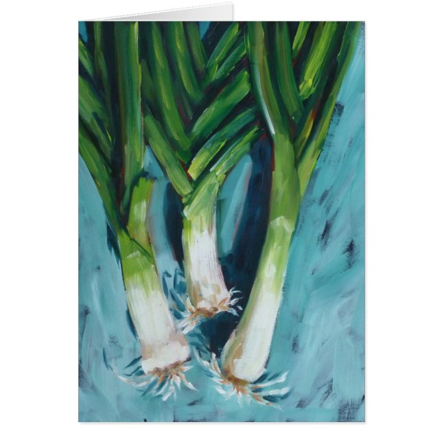 Cartão Alho-porros (Frente)