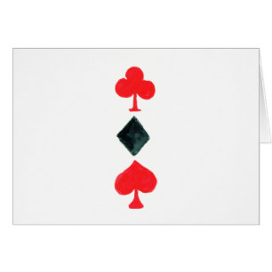 Cartão Alice Card Suits