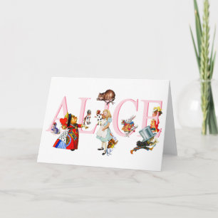 CARTÃO ALICE E AMIGOS