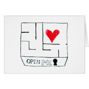 Cartão Alice HeartMaze Card