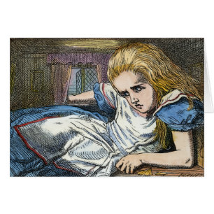 CARTÃO ALICE IN WONDERLAND