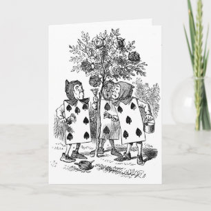 Cartão Alice in Wonderland Card