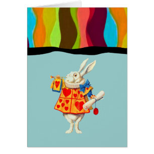 Cartão Alice in Wonderland ~ PHOTO INSERT Card