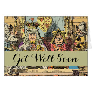 Cartão Alice no País das Maravilhas Cheshire Cat Caracter