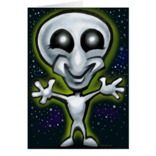 Cartão Alienígena