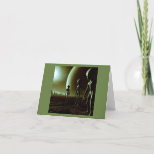 Cartão ALIENS de Cinzas SF 1