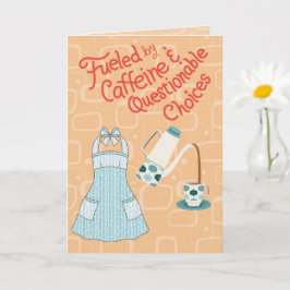 Cartão Alimentado por Cafeína e Escolhas Duvidosas