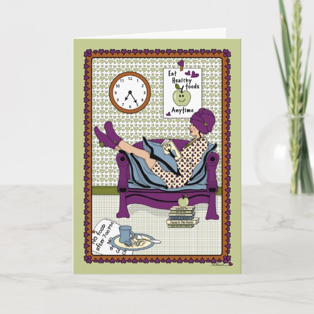 Cartão ALIMENTE SUA MENTE_UM Cumprimento (Frente)