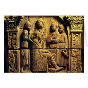 Cartão Alivio de um cabeleireiro, Roman