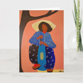 Cartão All Occasion Caribbean Drummer Card