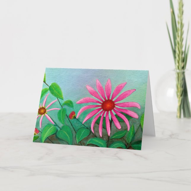 Cartão All Occasion Cone Flower Card (Frente)