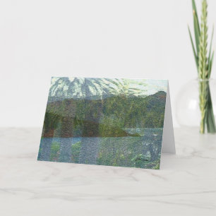 Cartão All Occasion Greeting Card-New Zealand scene