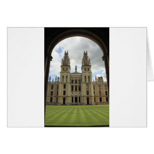 Cartão All Souls College, Oxford