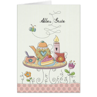 Cartão Alles Gute
