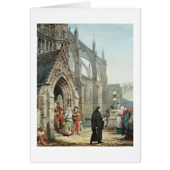 Cartão Alma-Tadema | Faust e Marguerite, 1857 (Frente)