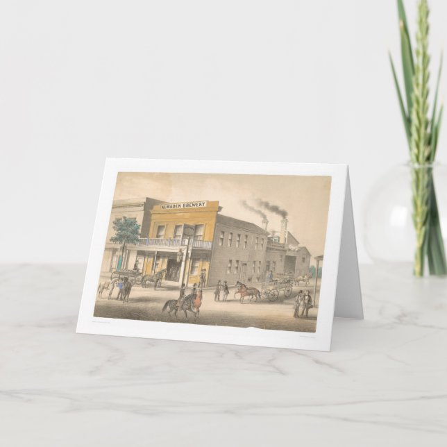 Cartão Almaden Brewery (0017B) (Frente)