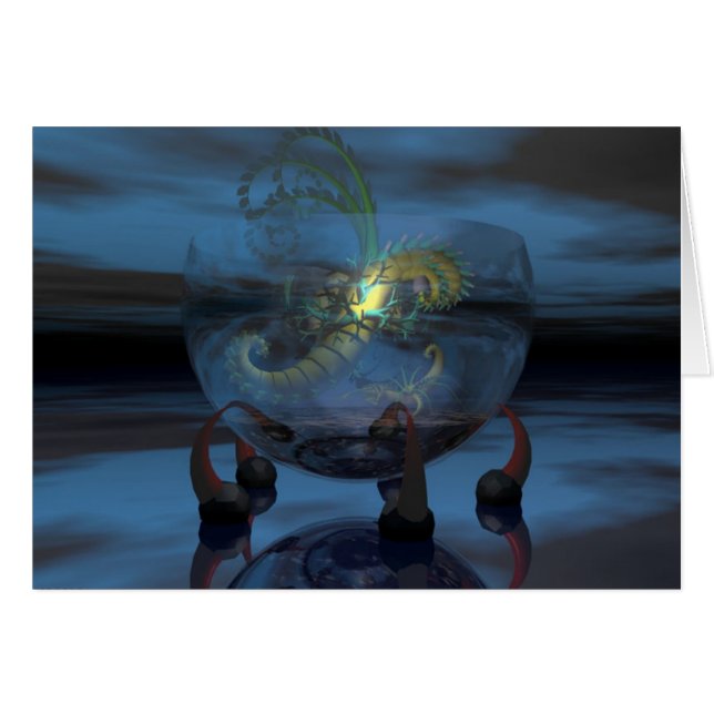 Cartão Almas perdidas (Frente Horizontal)