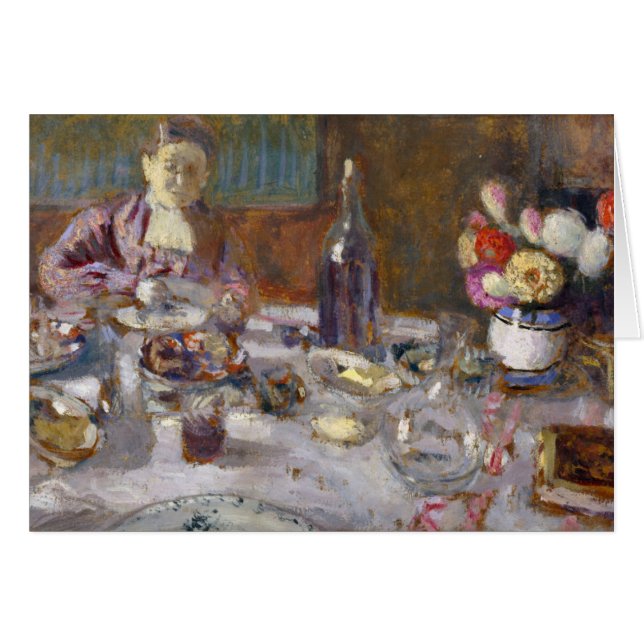 Cartão Almoço (Frente Horizontal)