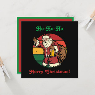 Cartão Almoço de Brinquedos de Carregando Natal Vintage S