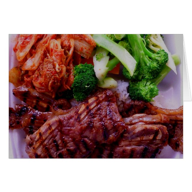 Cartão Almoço de Placa (Frente Horizontal)