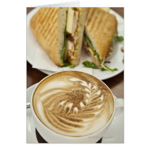 Cartão Almoço do Cappuccino e do panini