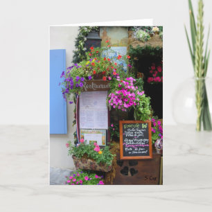 Cartão Almoço em Paris, S Cyr