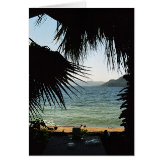 Cartão Almoço na praia