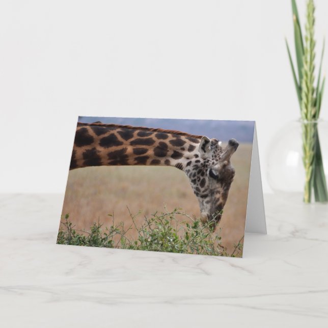 Cartão Almoço para um (Frente)